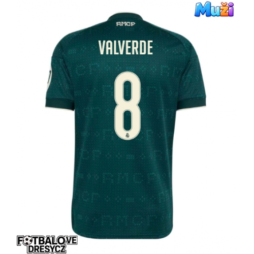 Real Madrid Federico Valverde #8 Venkovní Dres 2026-27 Krátký Rukáv Real Madrid Federico Valverde #8 Venkovní Dres 2026-27 Krátký Rukáv